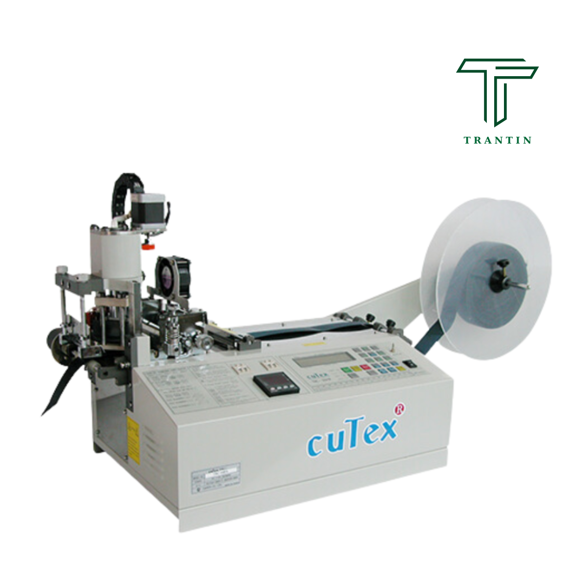 Máy Cắt Ruy Băng Thẳng Và Xéo Khổ Nhỏ CUTEX TBC-50HX trantinjsc Máy Cắt Ruy Băng Thẳng Và Xéo Khổ Nhỏ CUTEX TBC-50HX