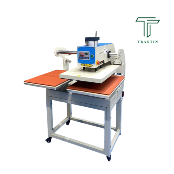 Máy Ép Nhiệt 2 Mâm - Đầu Trượt Tự Động Khổ 40x60