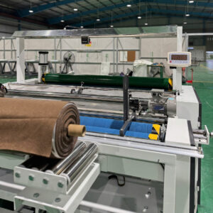 Máy Cuộn và Xén Vải Căn Biên Tự Động